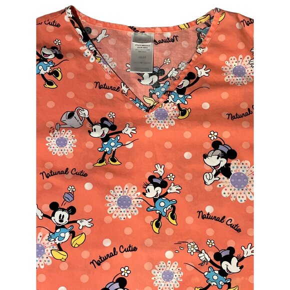 Minnie Mouse scrub top Natural Cutie Size M - Picture 16 of 16
